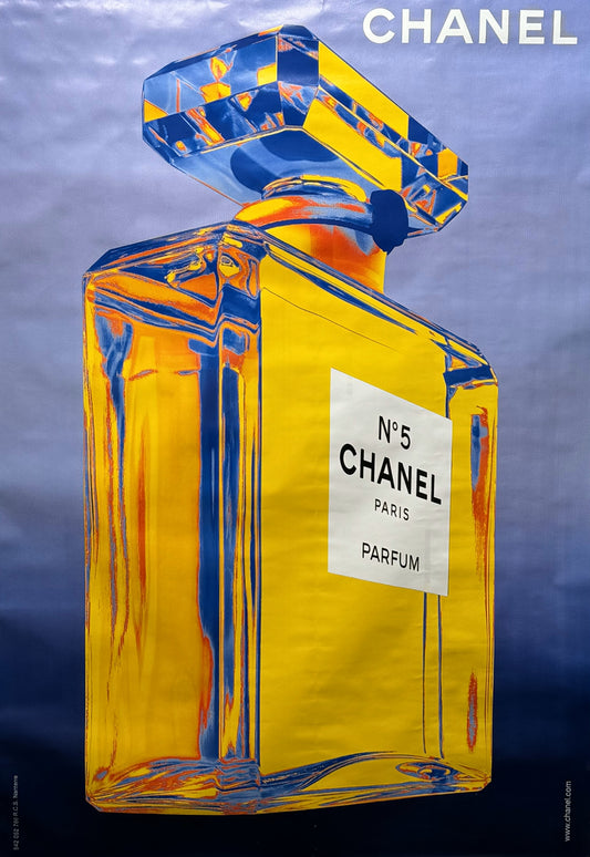 Chanel # 5 Blue yellow (side view)