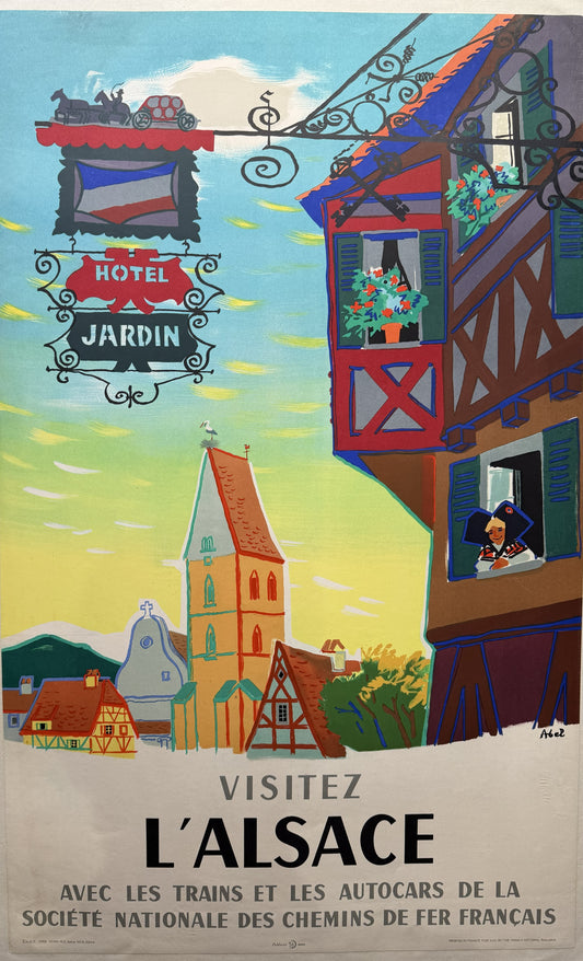 Visitez LÁlsace (Hotel Jardin)