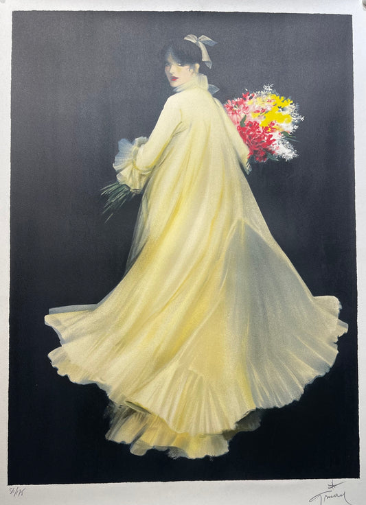 Yellow lady Gruau