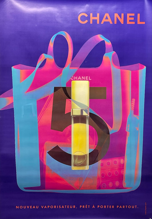 Chanel No 5 bag Purple