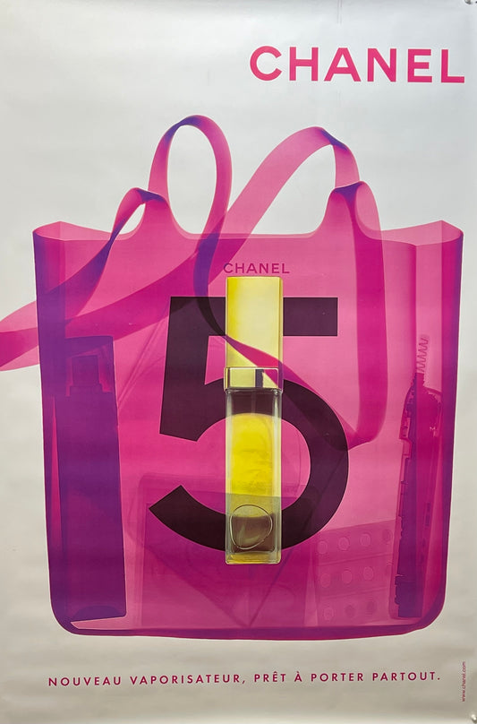 Chanel No 5 bag White