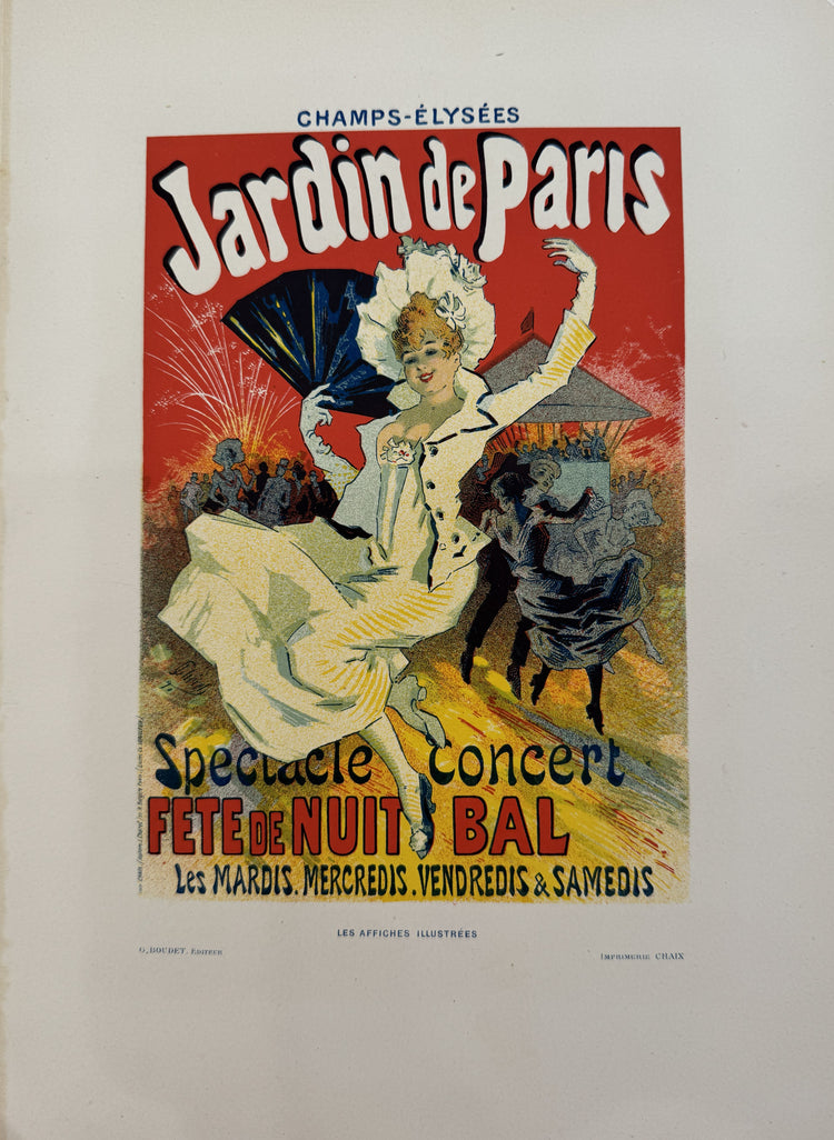 Jardin de Paris Fête de Nuit Spectacle Concert PL 65