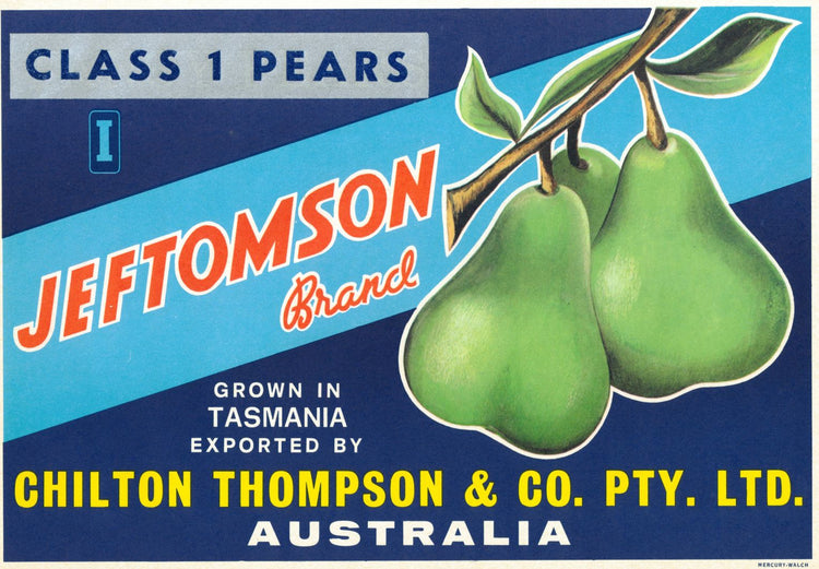 Jeftomson Brand Pears