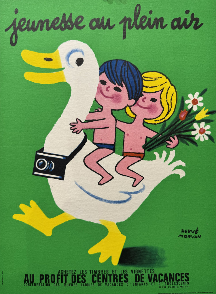 Jeunesse au plein air (duck ride)