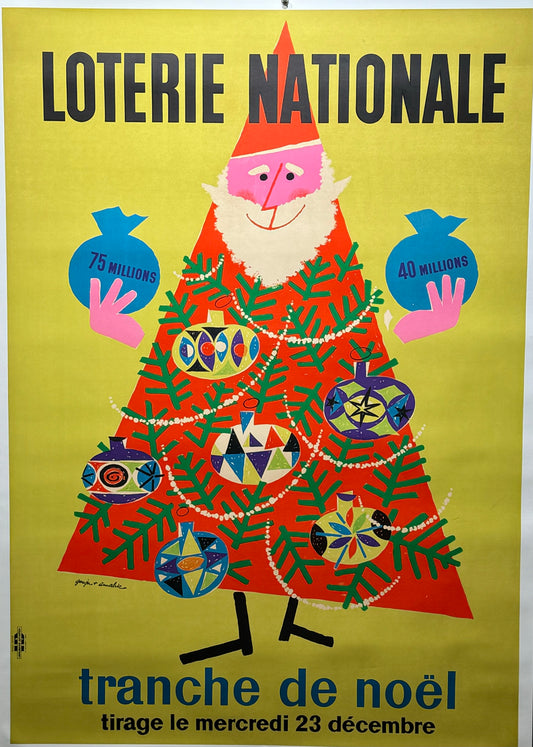 Loterie Nationale Santa tree