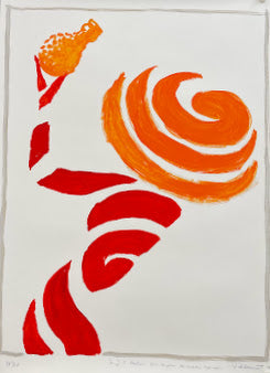 Orangina Girl (White background)