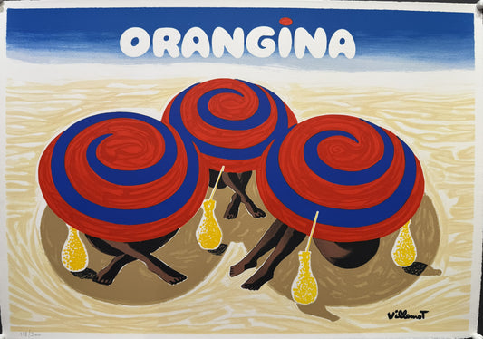 Orangina Les trois parasols