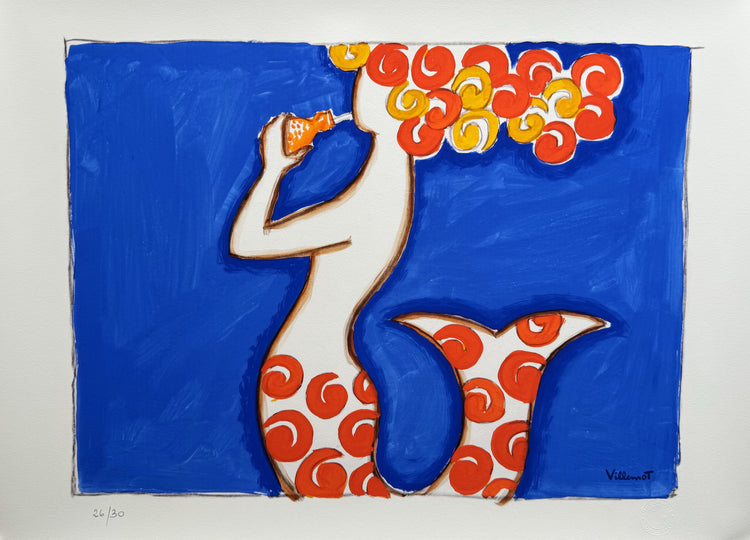 Orangina Mermaid