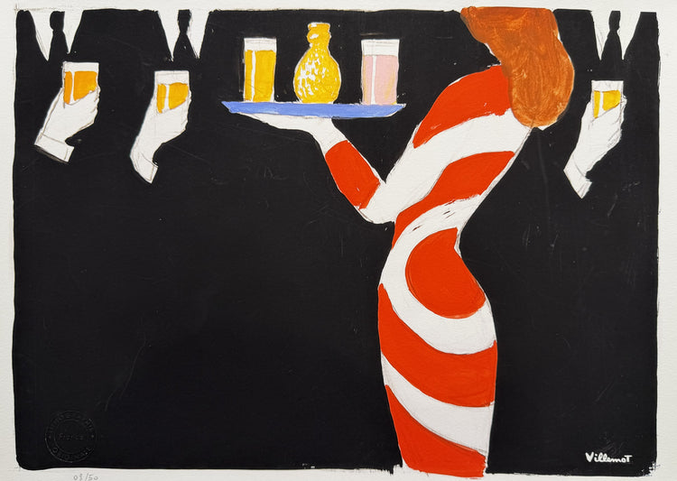 Orangina waitress 8/50