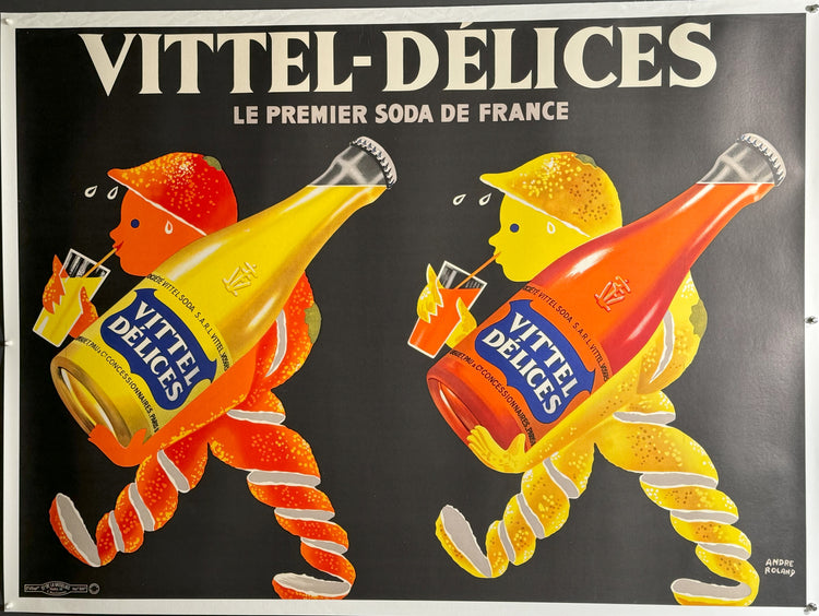 Vittel-Delices Orange & Lemon