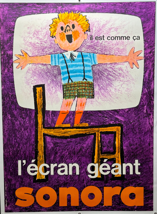 l'écran geant Sonora