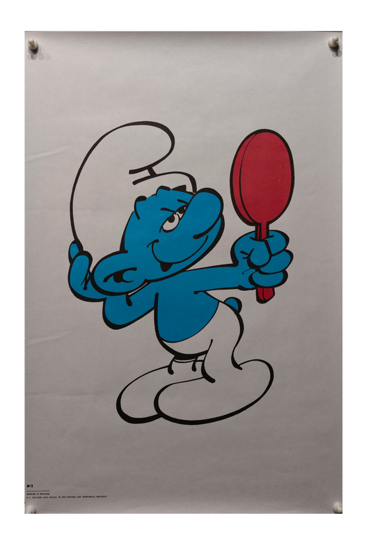 Smurf Red Mirror