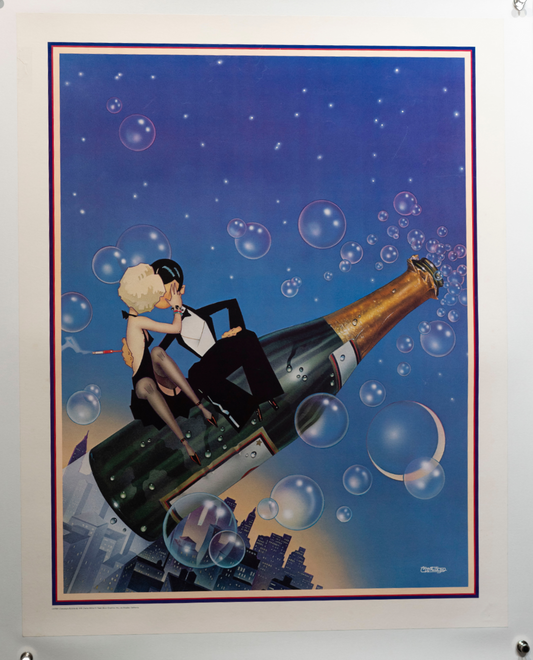 Champagne bubbles