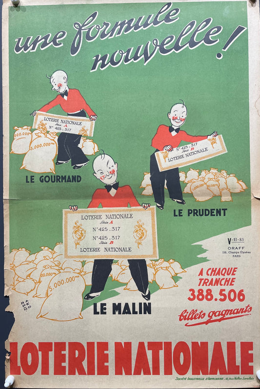 Loterie Nationale (une formule nouvelle)