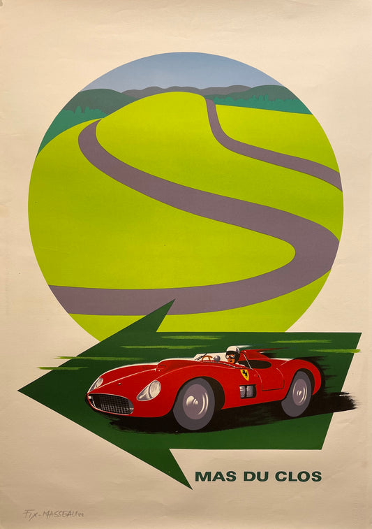 Mas du Clos  (Ferrari) (signed)