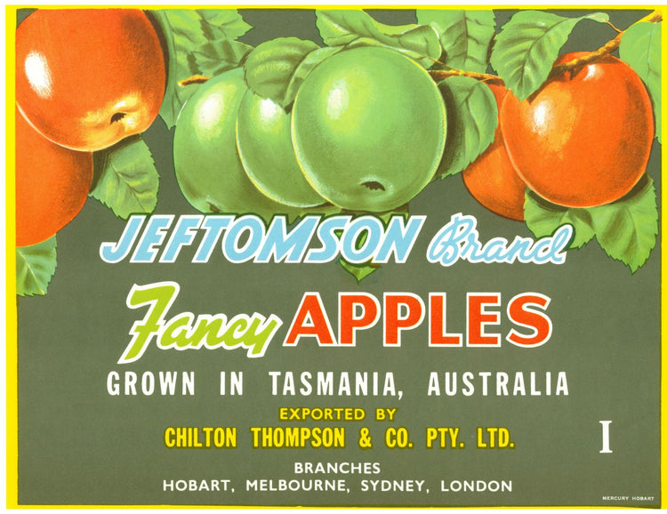 Jeftomson Brand Apples