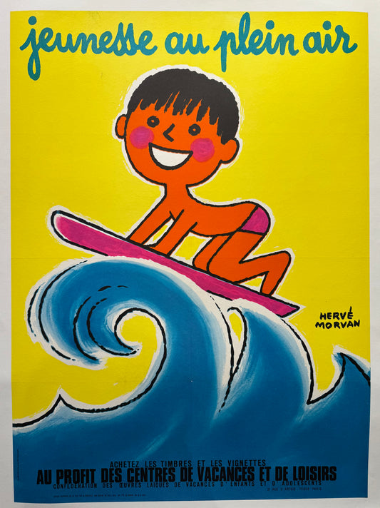 Jeunesse au plein air (surfing)