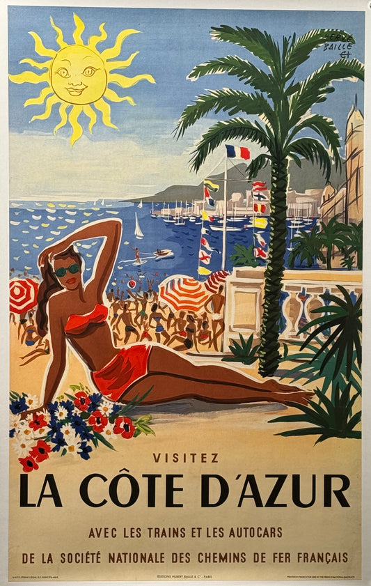 la côte d'Azur