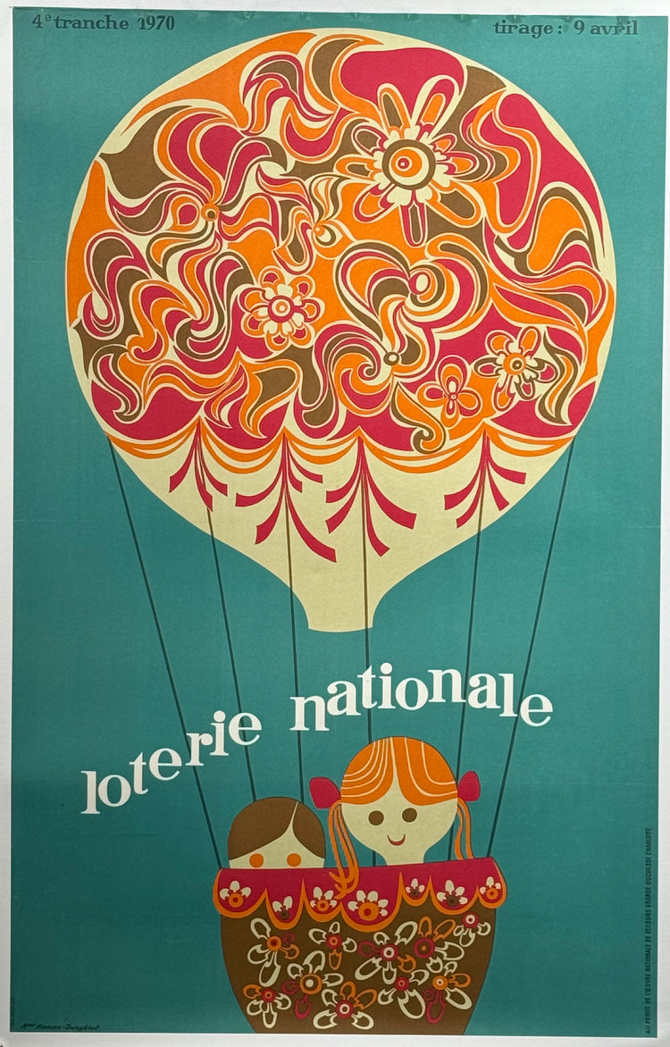 Loterie Nationale hot air balloon